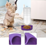 Maxbell Automatic Filling Pet Feeder Bowl Minimalist Cat Feeder for Puppy Dog Kitten