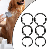 Maxbell 2 Pieces Dryer Hose Spare Rings Replacement Sturdy Fittings Connector Buckle Style A