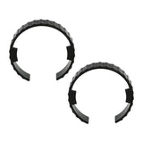 Maxbell 2 Pieces Dryer Hose Spare Rings Replacement Sturdy Fittings Connector Buckle Style A