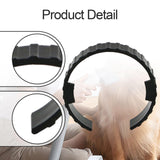 Maxbell 2 Pieces Dryer Hose Spare Rings Replacement Sturdy Fittings Connector Buckle Style A
