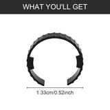 Maxbell 2 Pieces Dryer Hose Spare Rings Replacement Sturdy Fittings Connector Buckle Style A