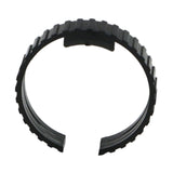 Maxbell 2 Pieces Dryer Hose Spare Rings Replacement Sturdy Fittings Connector Buckle Style C
