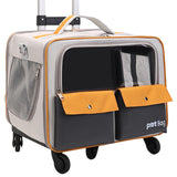 Cat Trolley Bag Handbag Smooth Zipper Pet Bag for Puppy Dogs