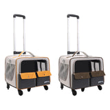 Cat Trolley Bag Handbag Smooth Zipper Pet Bag for Puppy Dogs