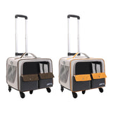 Cat Trolley Bag Handbag Smooth Zipper Pet Bag for Puppy Dogs
