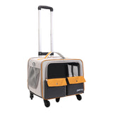 Cat Trolley Bag Handbag Smooth Zipper Pet Bag for Puppy Dogs