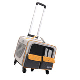 Cat Trolley Bag Handbag Smooth Zipper Pet Bag for Puppy Dogs