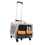 Cat Trolley Bag Handbag Smooth Zipper Pet Bag for Puppy Dogs