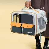 Cat Trolley Bag Handbag Smooth Zipper Pet Bag for Puppy Dogs