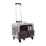 Cat Trolley Bag Handbag Smooth Zipper Pet Bag for Puppy Dogs