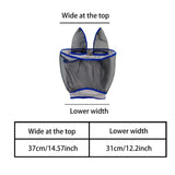 Maxbell Horse Fly Mask Sun Protect with Ears Face Protective Cover for Medium Horses