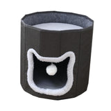 Maxbell Cat Beds for Indoor Cats Hanging Ball Hide and Seek for All Seasons Cat Cave