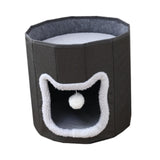 Maxbell Cat Beds for Indoor Cats Hanging Ball Hide and Seek for All Seasons Cat Cave