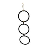 Maxbell Snake Climbing Enrichment Rings Habitat Reptile Tank Accessories Black