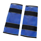 Maxbell 2Pcs Horse Fly Boots Large Breathable Fly Leggings for Jumping Sports Riding Blue
