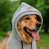 Maxbell Pet Winter Ear Muffs Hat Hoodie Soft Warm for Pets Walking Medium Large Dogs M