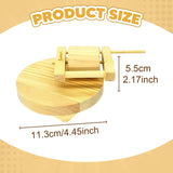 Maxbell Wooden Parrot Toy Playing Cage Accessories for Parakeets Cockatiels Canaries