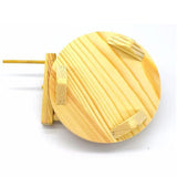 Maxbell Wooden Parrot Toy Playing Cage Accessories for Parakeets Cockatiels Canaries