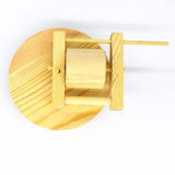 Maxbell Wooden Parrot Toy Playing Cage Accessories for Parakeets Cockatiels Canaries