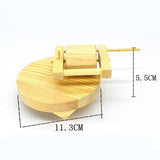 Maxbell Wooden Parrot Toy Playing Cage Accessories for Parakeets Cockatiels Canaries