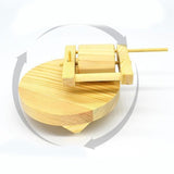 Maxbell Wooden Parrot Toy Playing Cage Accessories for Parakeets Cockatiels Canaries