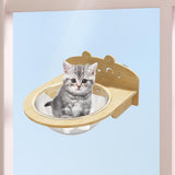 Maxbell Cat Window Perch Cordless with Suction Cups for Playing Overlooking Sleeping