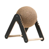 Maxbell Cat Scratcher Toy Interactive Wood Scratcher Pet Toy for Small Animals Bunny M