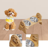 Maxbell Pet Dog Bowls Pet Feeder Pet Dishes Portable Pet Water and Food Feeder Bowls