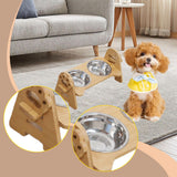 Maxbell Pet Dog Bowls Pet Feeder Pet Dishes Portable Pet Water and Food Feeder Bowls
