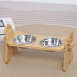 Maxbell Pet Dog Bowls Pet Feeder Pet Dishes Portable Pet Water and Food Feeder Bowls