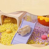 Maxbell Hamster Climbing Ladder Bendy Bridge for Similar Sized Pets Hedgehog Gerbils Purple