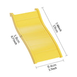 Maxbell Hamster Climbing Ladder Bendy Bridge for Similar Sized Pets Hedgehog Gerbils Yellow