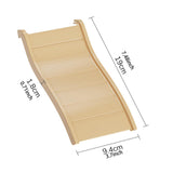 Maxbell Hamster Climbing Ladder Bendy Bridge for Similar Sized Pets Hedgehog Gerbils Brown