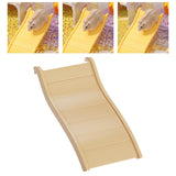 Maxbell Hamster Climbing Ladder Bendy Bridge for Similar Sized Pets Hedgehog Gerbils Brown