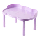 Maxbell Hamster Play Platform Sturdy Small Animals Platform for Food Bowl Small Pets Purple