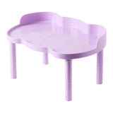 Maxbell Hamster Play Platform Sturdy Small Animals Platform for Food Bowl Small Pets Purple