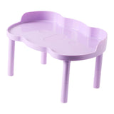 Maxbell Hamster Play Platform Sturdy Small Animals Platform for Food Bowl Small Pets Purple