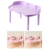 Maxbell Hamster Play Platform Sturdy Small Animals Platform for Food Bowl Small Pets Purple