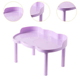 Maxbell Hamster Play Platform Sturdy Small Animals Platform for Food Bowl Small Pets Purple