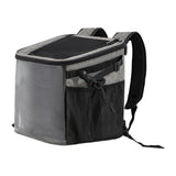 Maxbell Bike Pet Basket Carrier Foldable Bike Front Cat Bag for Small Medium Cat Dog Light Gray