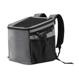 Maxbell Bike Pet Basket Carrier Foldable Bike Front Cat Bag for Small Medium Cat Dog Light Gray