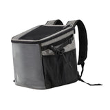 Maxbell Bike Pet Basket Carrier Foldable Bike Front Cat Bag for Small Medium Cat Dog Light Gray