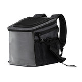 Maxbell Bike Pet Basket Carrier Foldable Bike Front Cat Bag for Small Medium Cat Dog Dark Gray