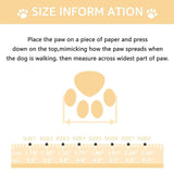 Maxbell 4 Pieces Dog Shoes EVA Anti Slip Dog Boots with Breathable Holes for Outdoor Size 8