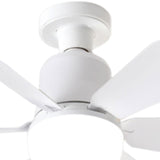 Maxbell Ceiling Fan Light Dimming 30W Low Noise Fan Lamp for Home Study Room Kitchen