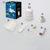 Maxbell Ceiling Fan Light Dimming 30W Low Noise Fan Lamp for Home Study Room Kitchen