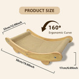 Maxbell Cat Scratcher Bed Wear Resistant for Indoor Cats Multipurpose Scratching Pad