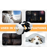 Maxbell Dog Earmuffs Ear Protective Doggy Puppy Winter Hearing Protection Ear Covers 9cmx9cm