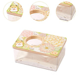 Maxbell Hamster Bath Toilet Cute Shape Sand Container for Hedgehog Ferret Chinchilla M