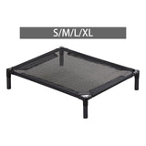 Maxbell Elevated Dog Bed Mesh Portable Pet Cot for Cats for Bedroom Pet Supplies Cat S